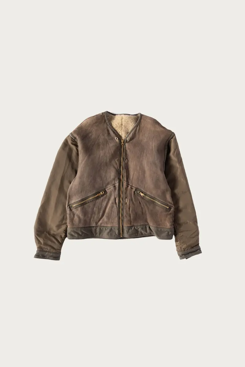 Brown Sheepskin Iris Jacket 1