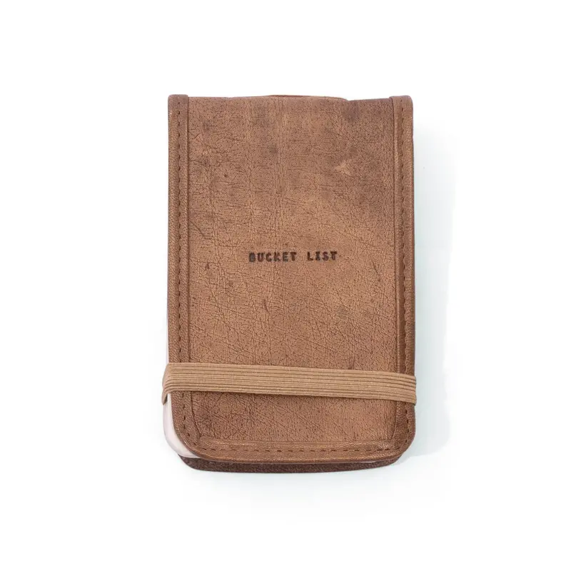 Bucket List Tracker Journal – Compact Leather-Bound Edition 1