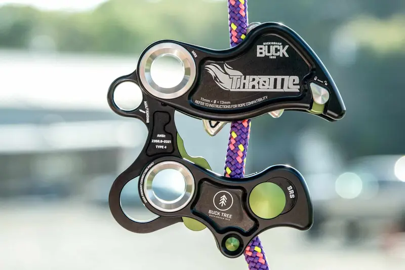 Buckingham Throttle Ascender – Hands-Free Climbing Device 1