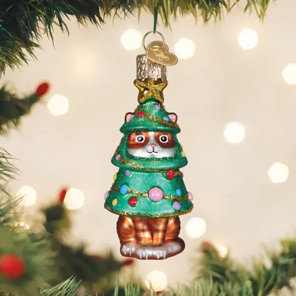 Cat-Themed Meowmas Tree Ornament 1