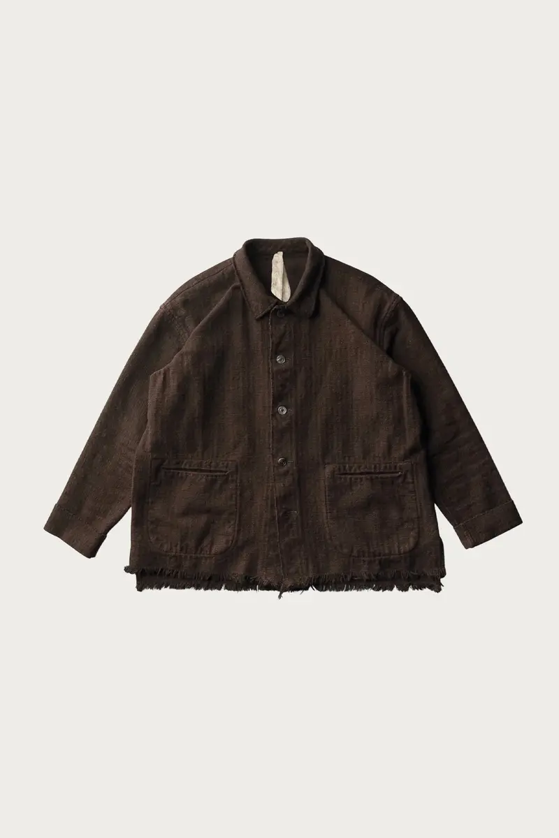 Champetre Bouquet Jacket – Kakishibu-Black Dye 1