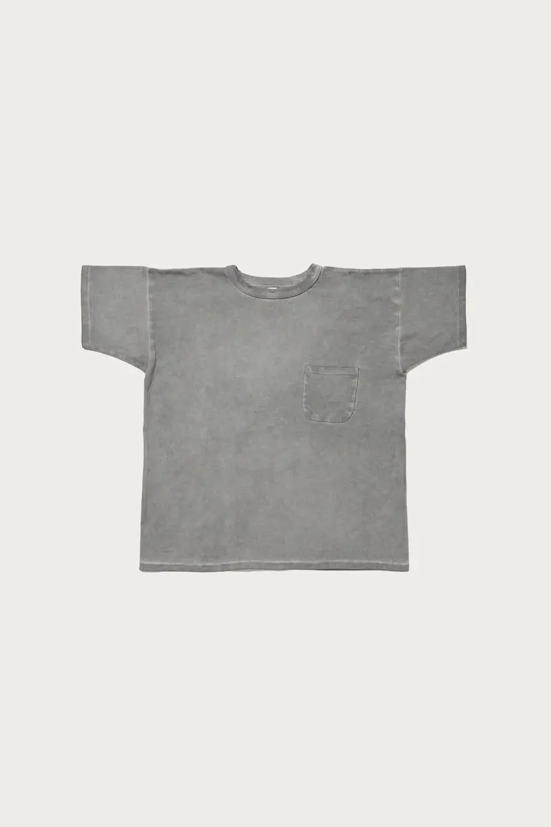Charcoal-Dyed Gray Lot. 601 Tee Shirt 1