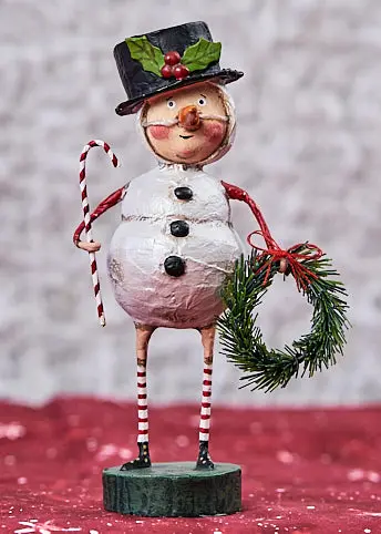 Chilly Willy Holiday Sculpture By Lori Mitchell 1