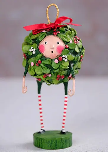 Christmas Kisses Romantic Holiday Figurine By Lori Mitchell 1