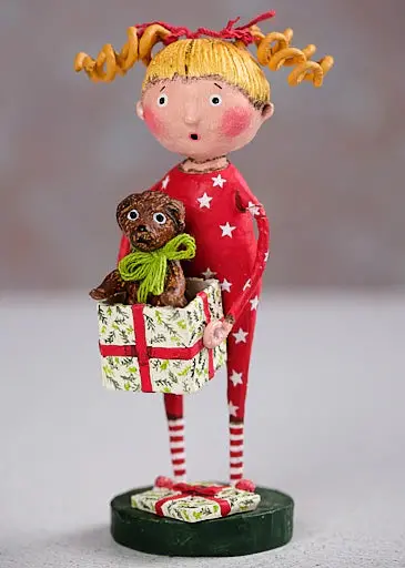 Christmas Pup Adorable Pet Companion Figurine By Lori Mitchell 1