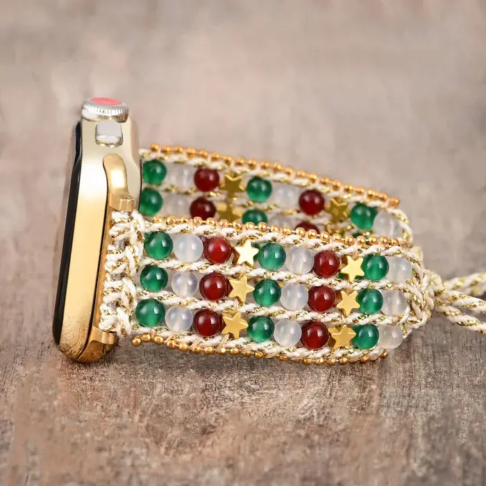 Christmas Stardust Apple Watch Band With Sparkling Finish 1