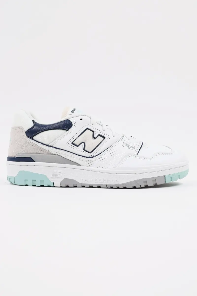 Classic 550 Work Boot In White And Grey 1