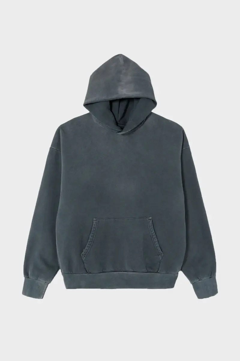 Contemporary Hoodie In Sun-Faded Black 1