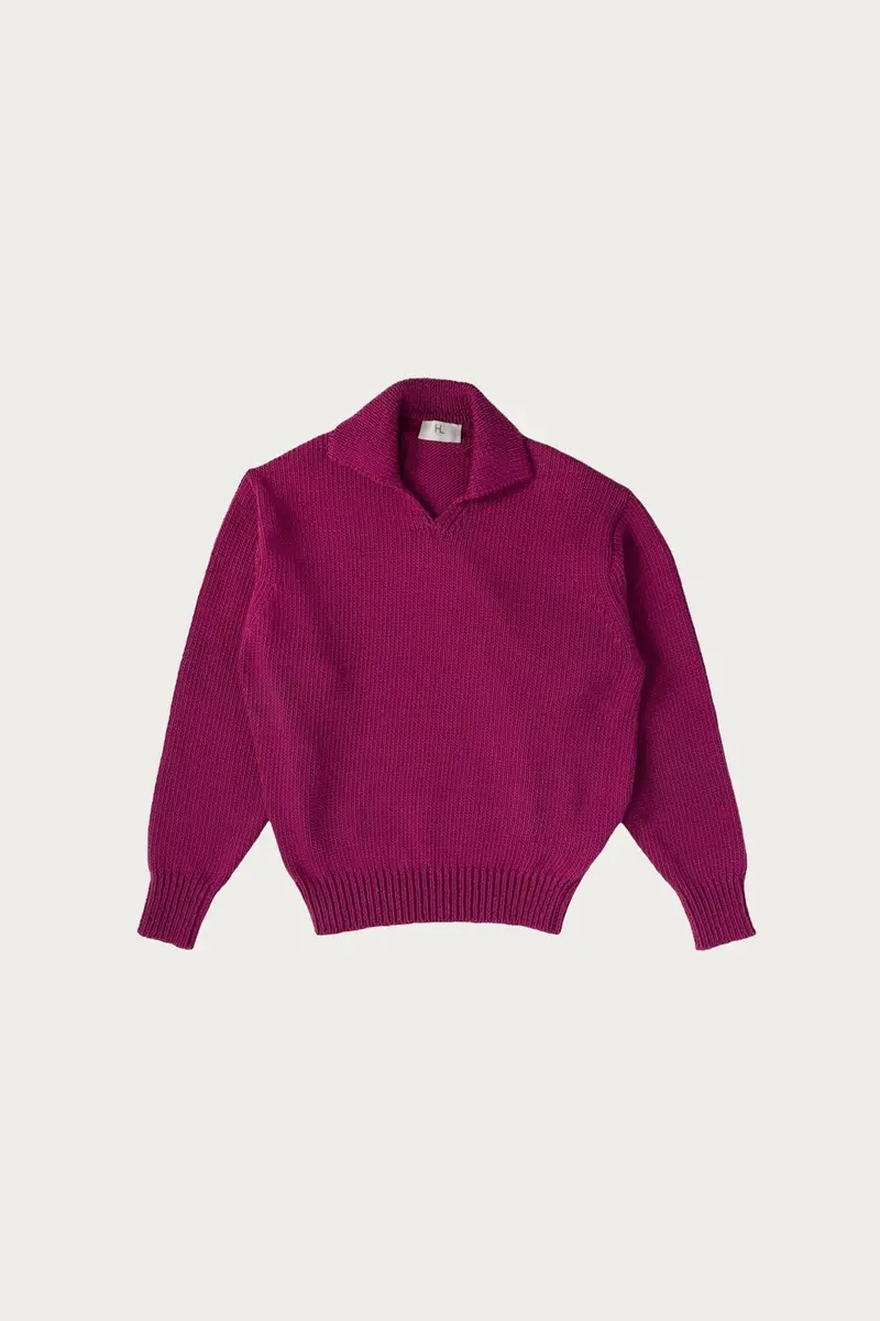 Cottoncode Skipper Short-Sleeve Shirt – Dusty Pink 1