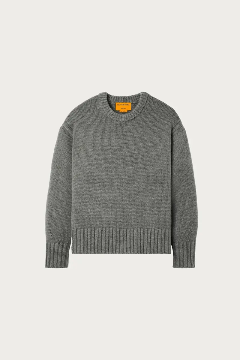 Cozy Crew Sweatshirt – Heather Grey Relaxed Fit 1