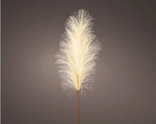 Cream-Colored Led Plume Branch Decor 2