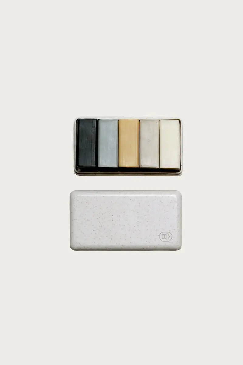 Curated 5-Bar Travel-Sized Soap Gift Set 1
