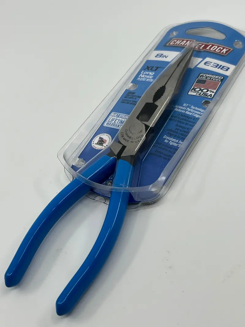 Discontinued Channellock Xlt Combination Pliers – 8-Inch Long-Nose With Cutter (Model E318) 1
