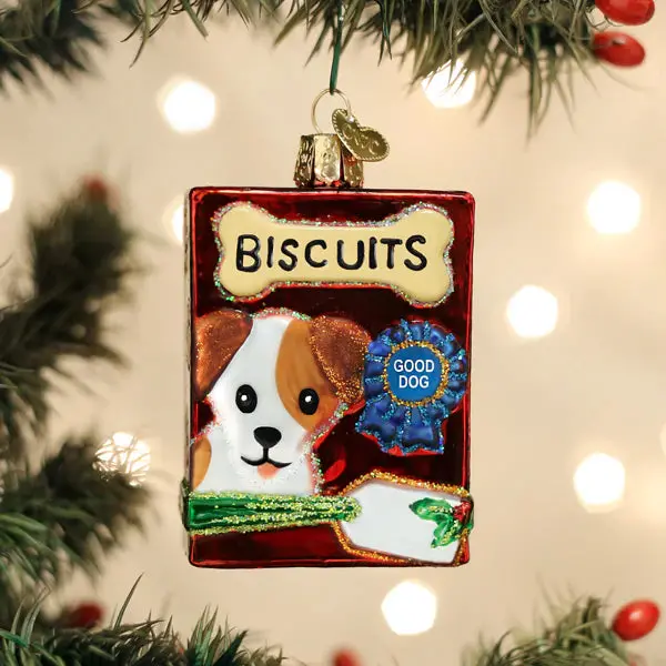 Doggy Treats Themed Christmas Ornament 1