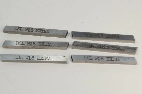 Dsl W18 Hss Lathe Tool Bit — 2" X 3/16" X 3/16", 18% Tungsten-Vanadium Alloy 1