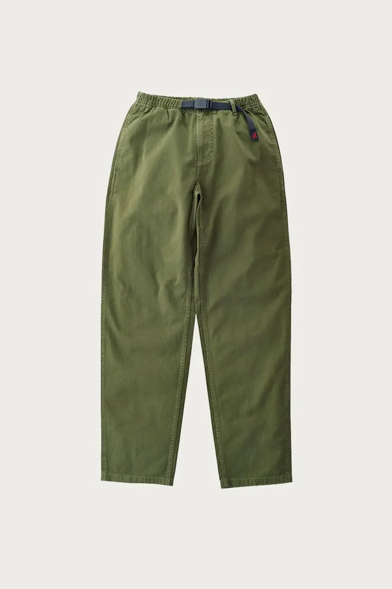 Earth-Tone Gramicci Pant In Olive 1