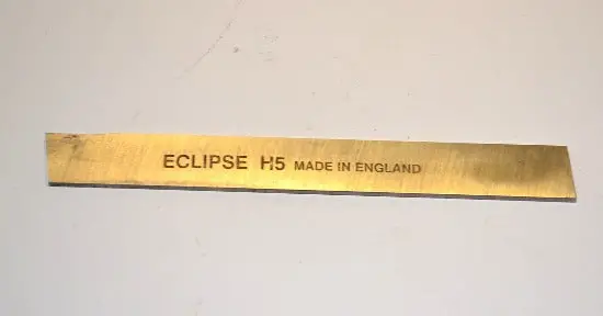 Eclipse Uk Lathe Cut-Off Tool – 1/2" W × 3/32" × 4-1/2" L, Beveled Edge, Th325M (Nos, Pack Of 5) 1