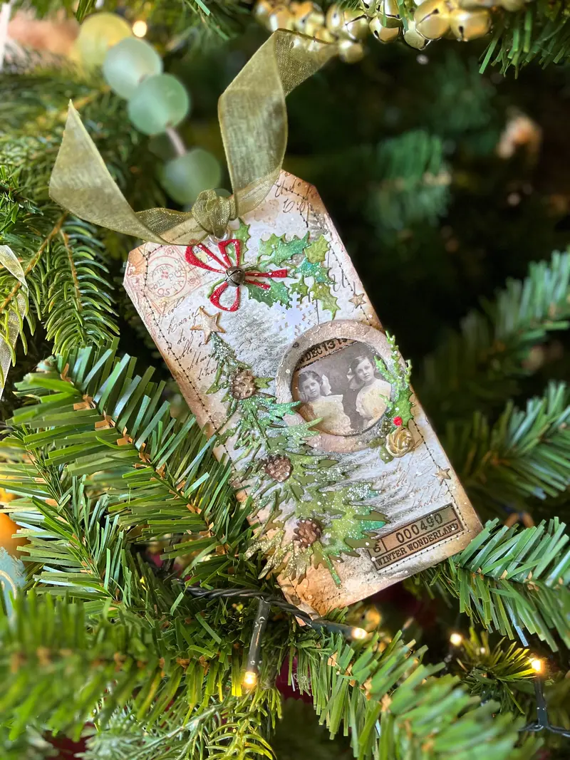 Enchanted Winter Wonderland Ornament Tag 1