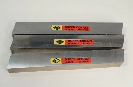 Etm Israel Super Cobalt Hss Square Lathe Cutter Bit – 1/2" X 4" 1