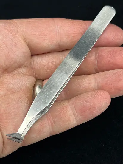 Facom Precision End-Cutting Tweezers — 110Mm Overall Length, High-Carbon Steel 1