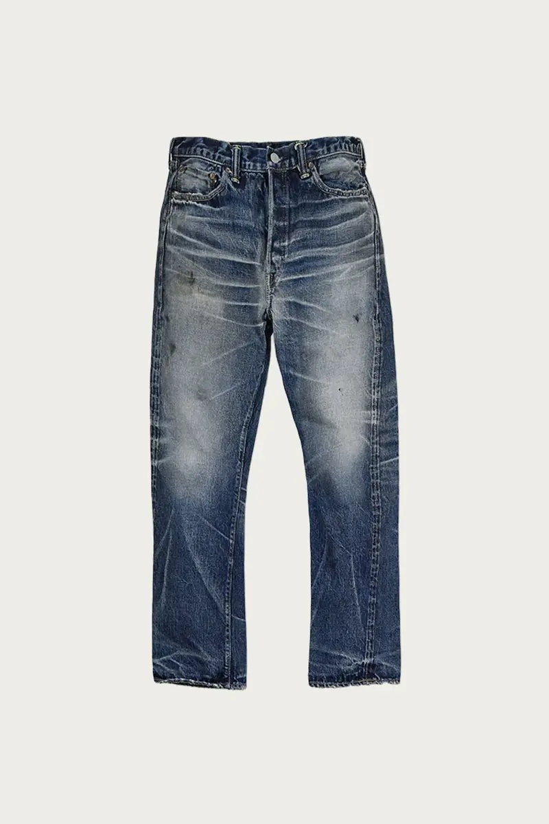 Fear Of Dark Slim-Fit Denim Jacket – Indigo Blue 1
