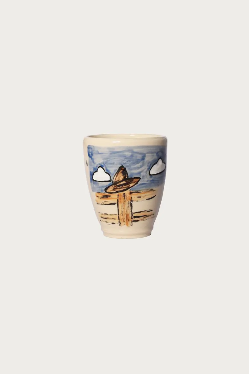 Fence Post Ceramic Tumbler 1