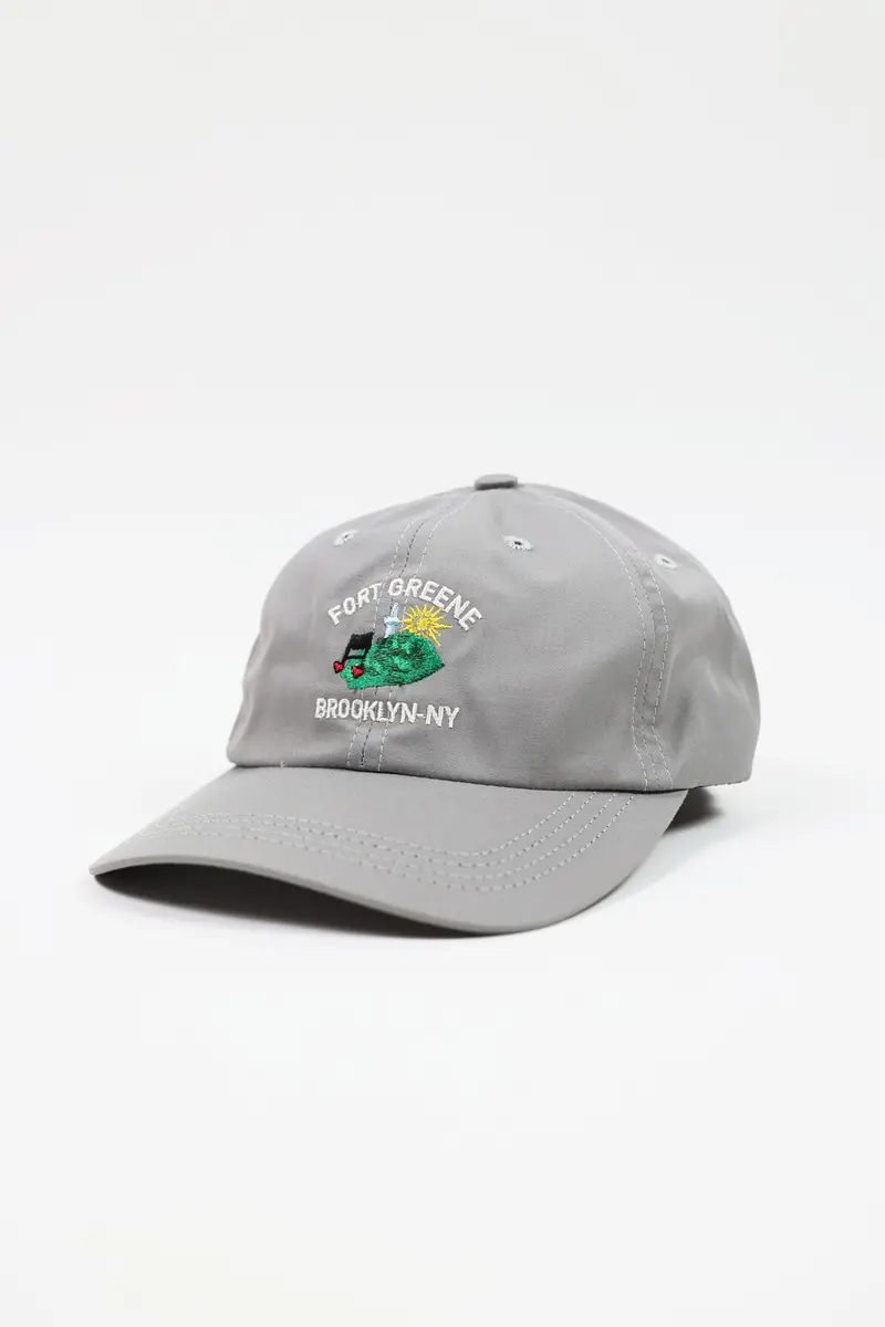 Fort Greene Structured Cap – Heather Gray Twill 1