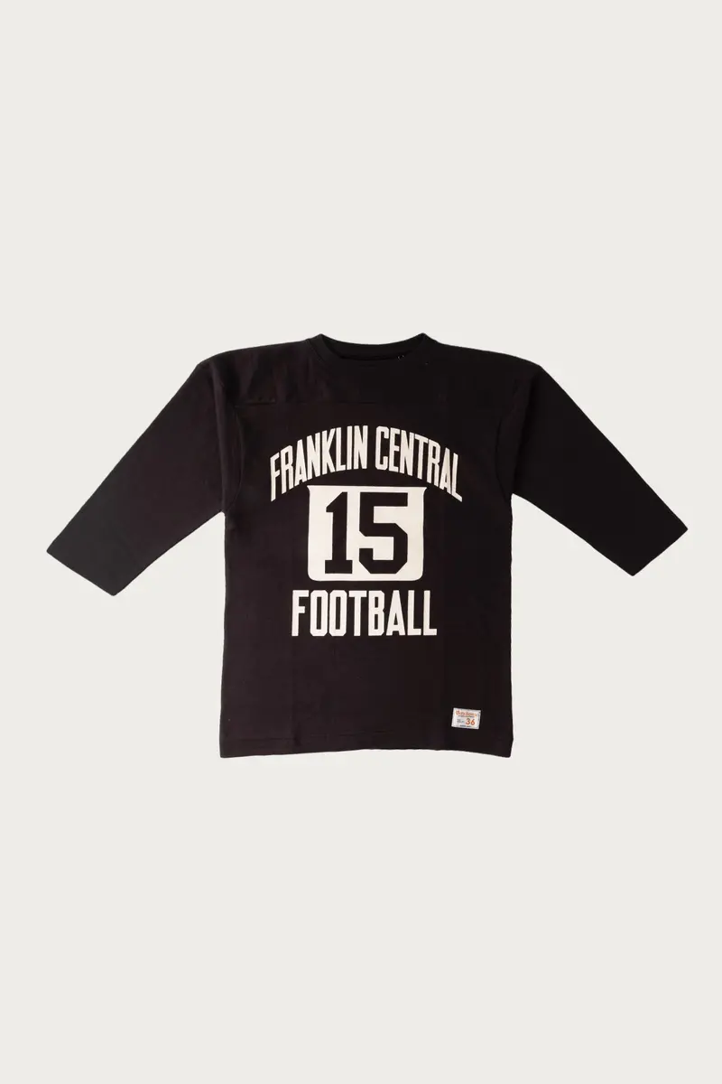 Franklin Central Football Tee – Sumikuro, Three-Quarter Sleeve 1