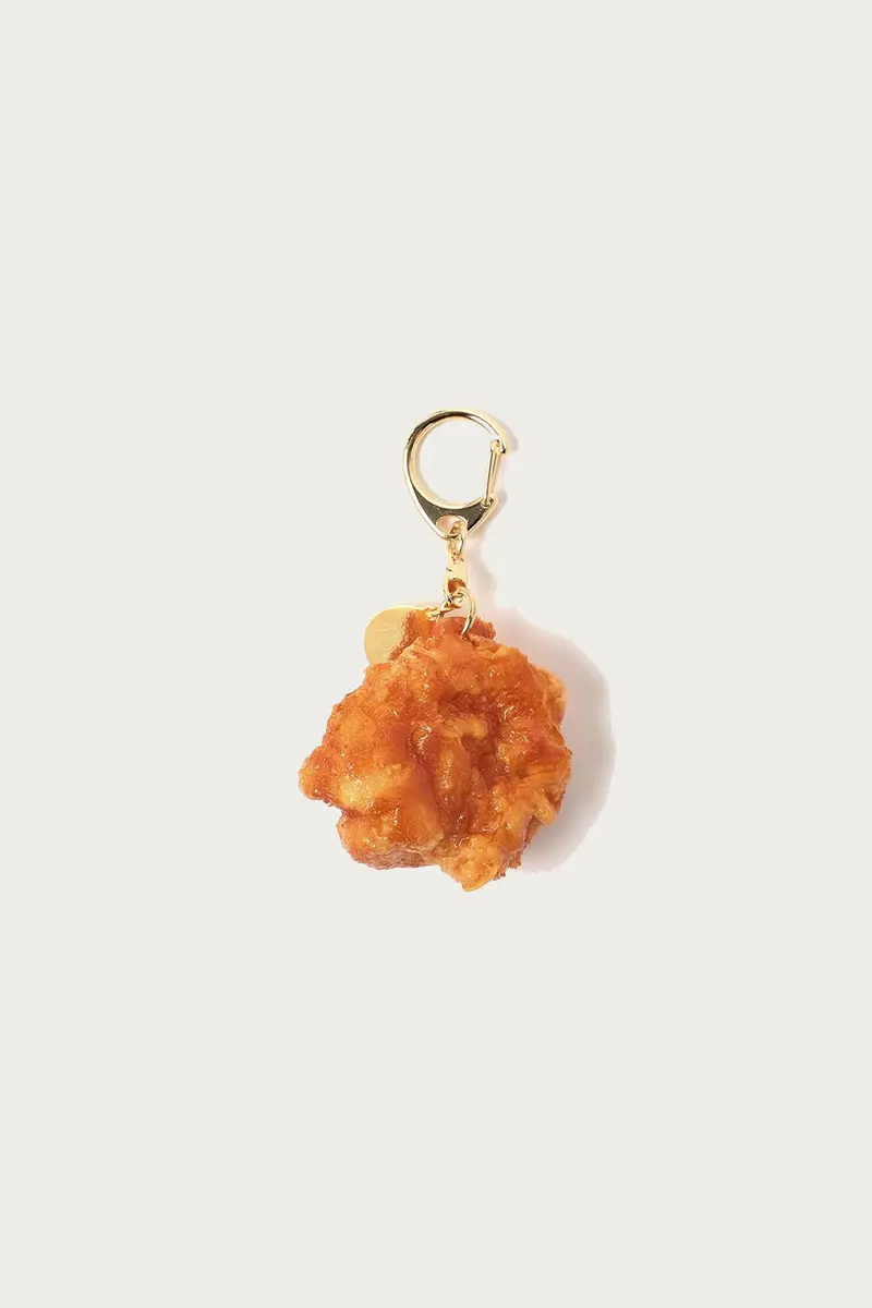 Fried Chicken-Shaped Kobo Keychain – Playful Accessory 1