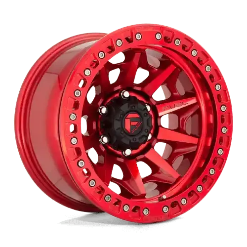 Fuel Off-Road D113 Wheel – 17X9 Inches, 5X5 Bolt Pattern, Gloss Red Finish, -15Mm Offset 1