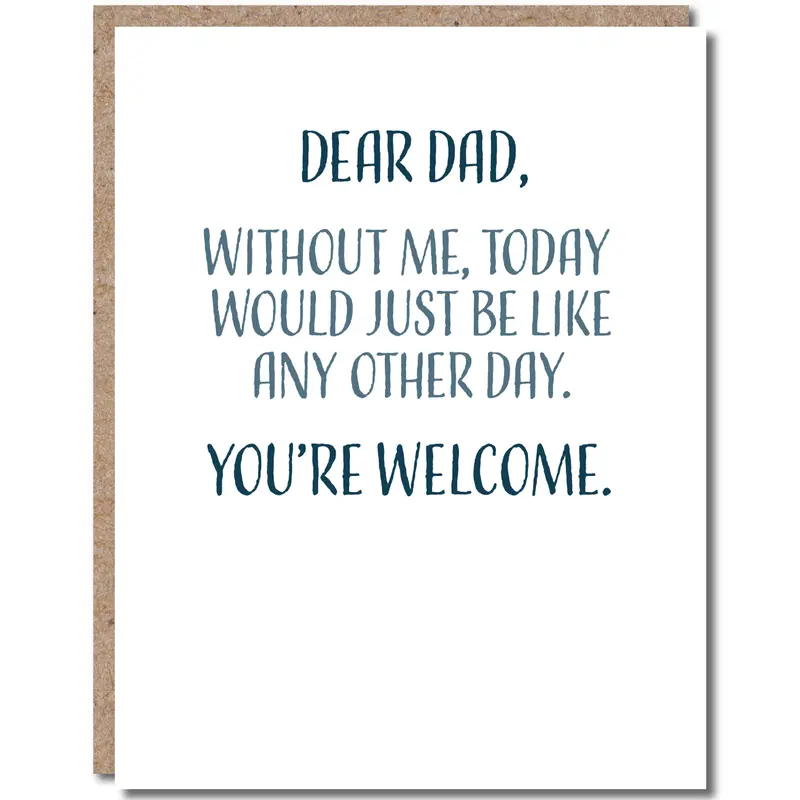 Funny Father’S Day Card – Classic Humor For Dad 1