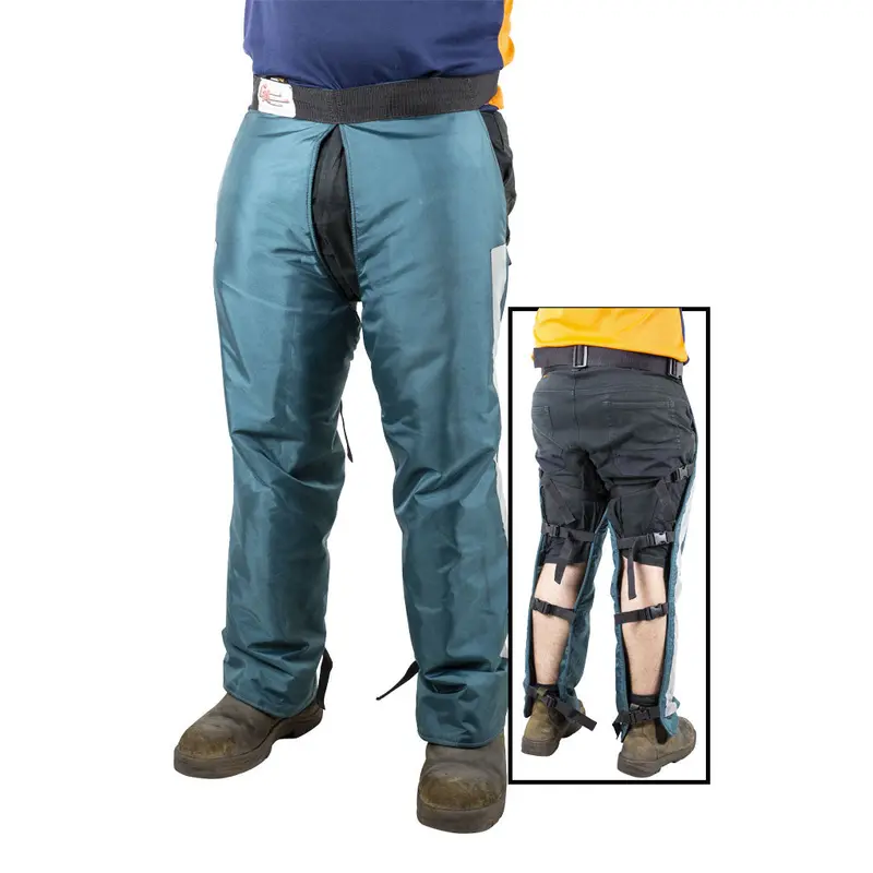 Ga Green Chainsaw Chaps – Medium (1000Mm), Ce-Compliant Leg Protection 1