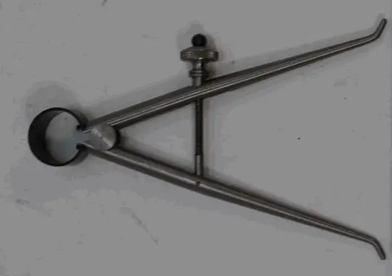 General Usa Inside Spring Caliper – 4" Round-Leg Precision Measuring Tool, Model 404-4, Nos 1