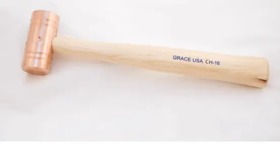 Grace Usa 16 Oz Copper Hammer – Shock-Absorbing Hickory Handle (Ch-16) 1