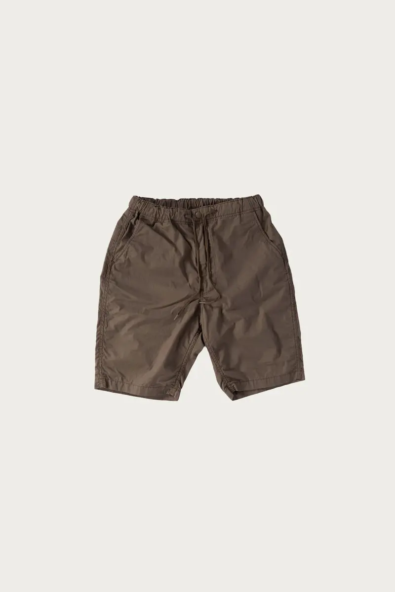 Greige Typewriter-Cloth New Yorker Shorts 1