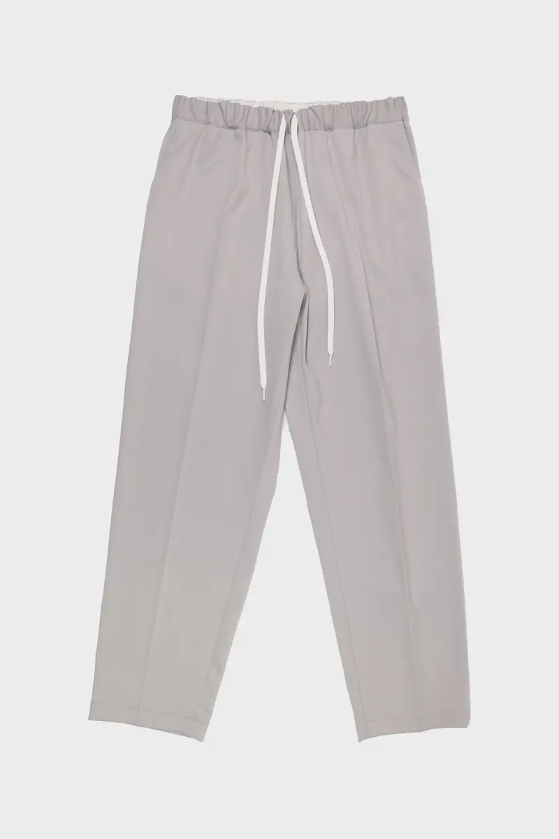 Grey Relaxed-Fit Easy Pants 1