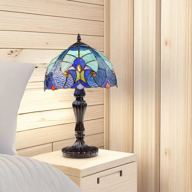 Halston Table Lamp With Dome Shade And 17-Inch Height 1