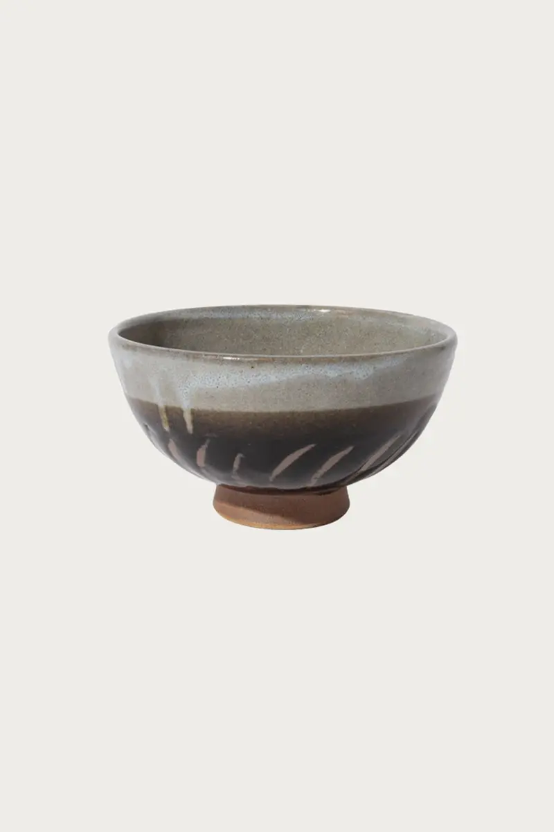 Hamadagama × Fennica Organic Ceramic Bowl – Blue, Green, And Brown Speckled Glaze 1