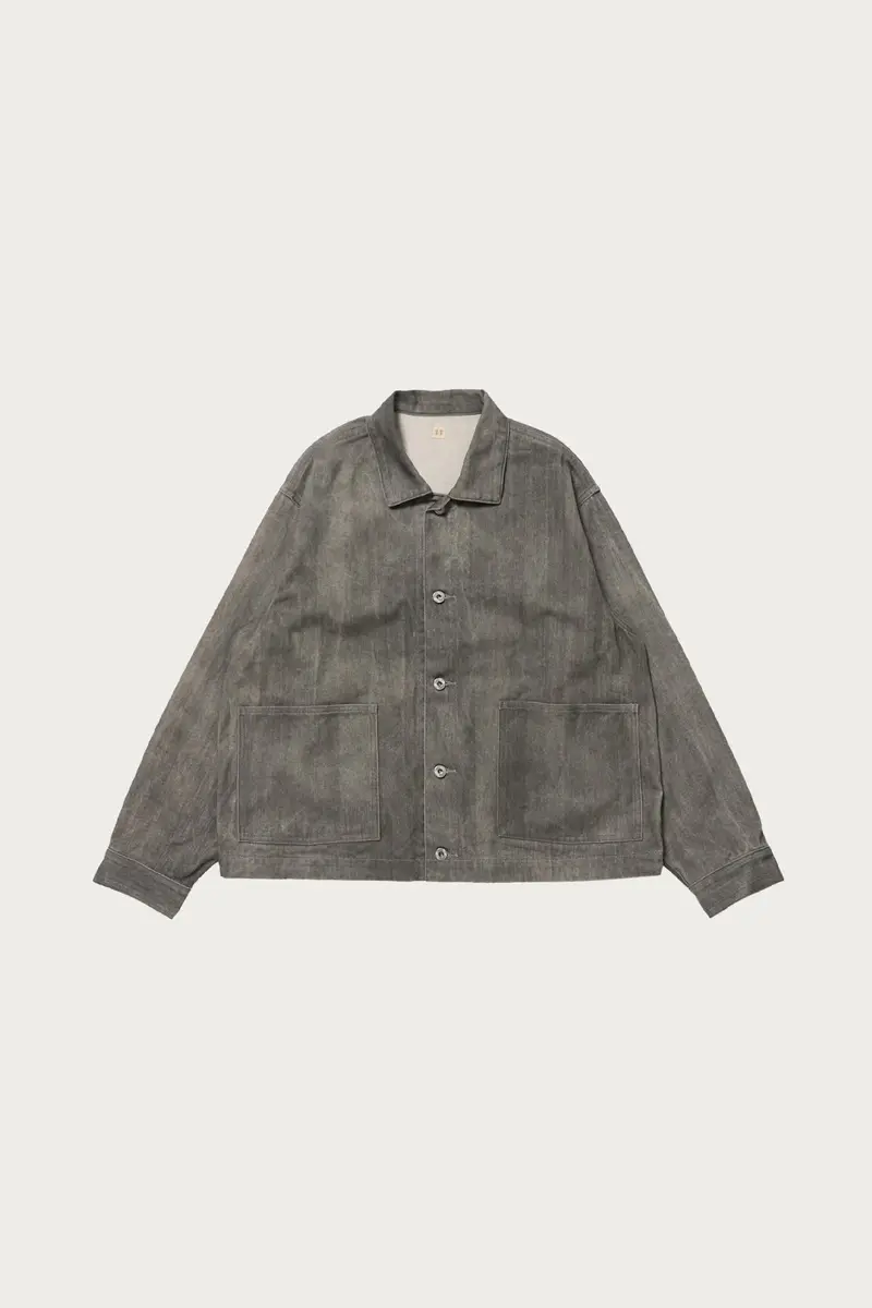 Hand-Drawn Sumi Coverall Jacket – Lot. 303 1
