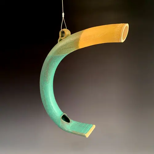 Handcrafted Round Terracotta Bird Feeder 2