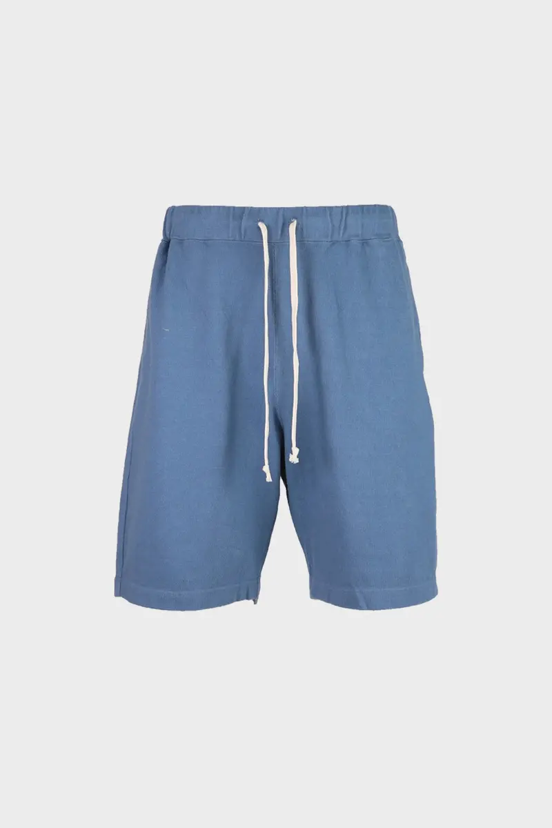 Heavy Jersey Oversized Comfort Shorts – Denim Blue 1