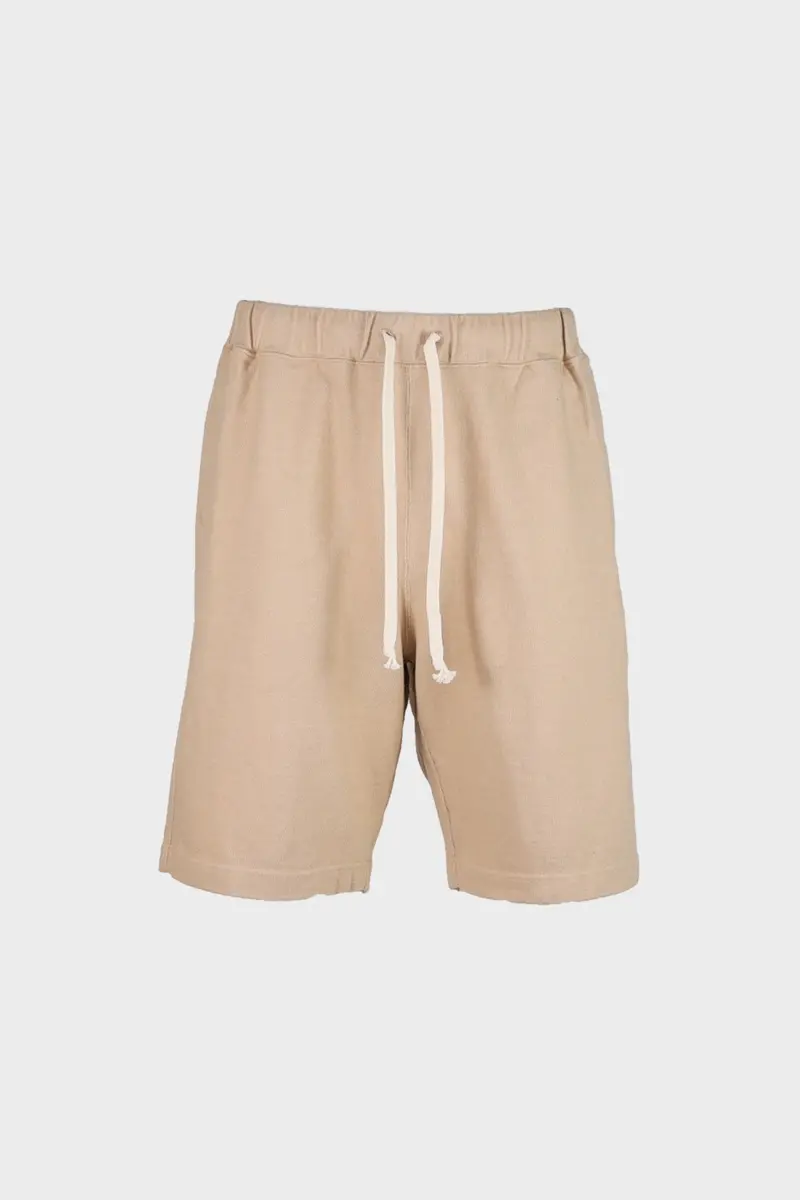 Heavy Jersey Oversized Comfort Shorts – Natural Beige 1