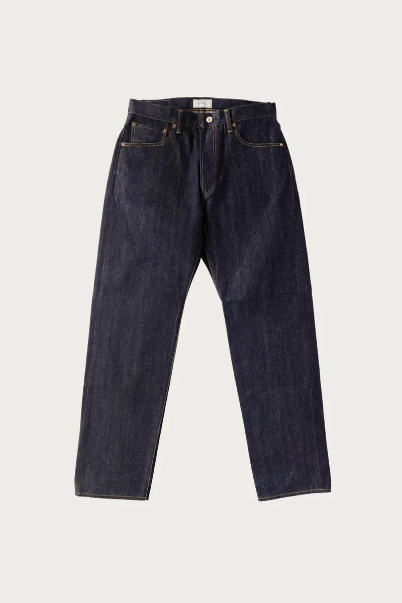 Hl Regular-Fit Raw Denim Jeans – Unwashed Rigid Fabric 1