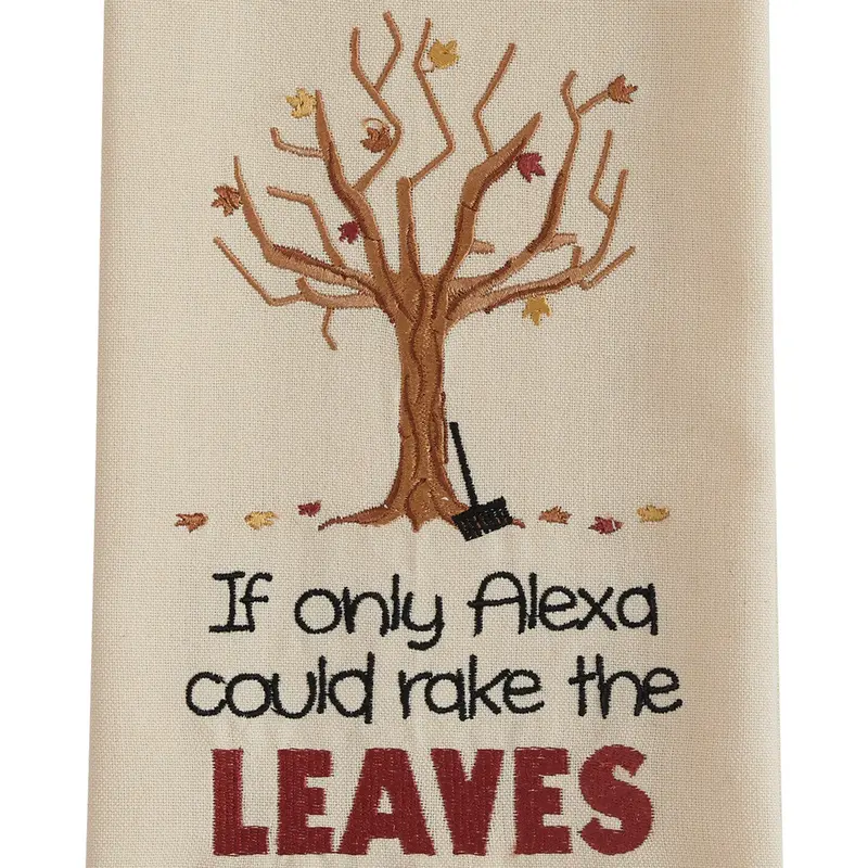 'If Only Alexa...' Humorous Kitchen Dishtowel 1