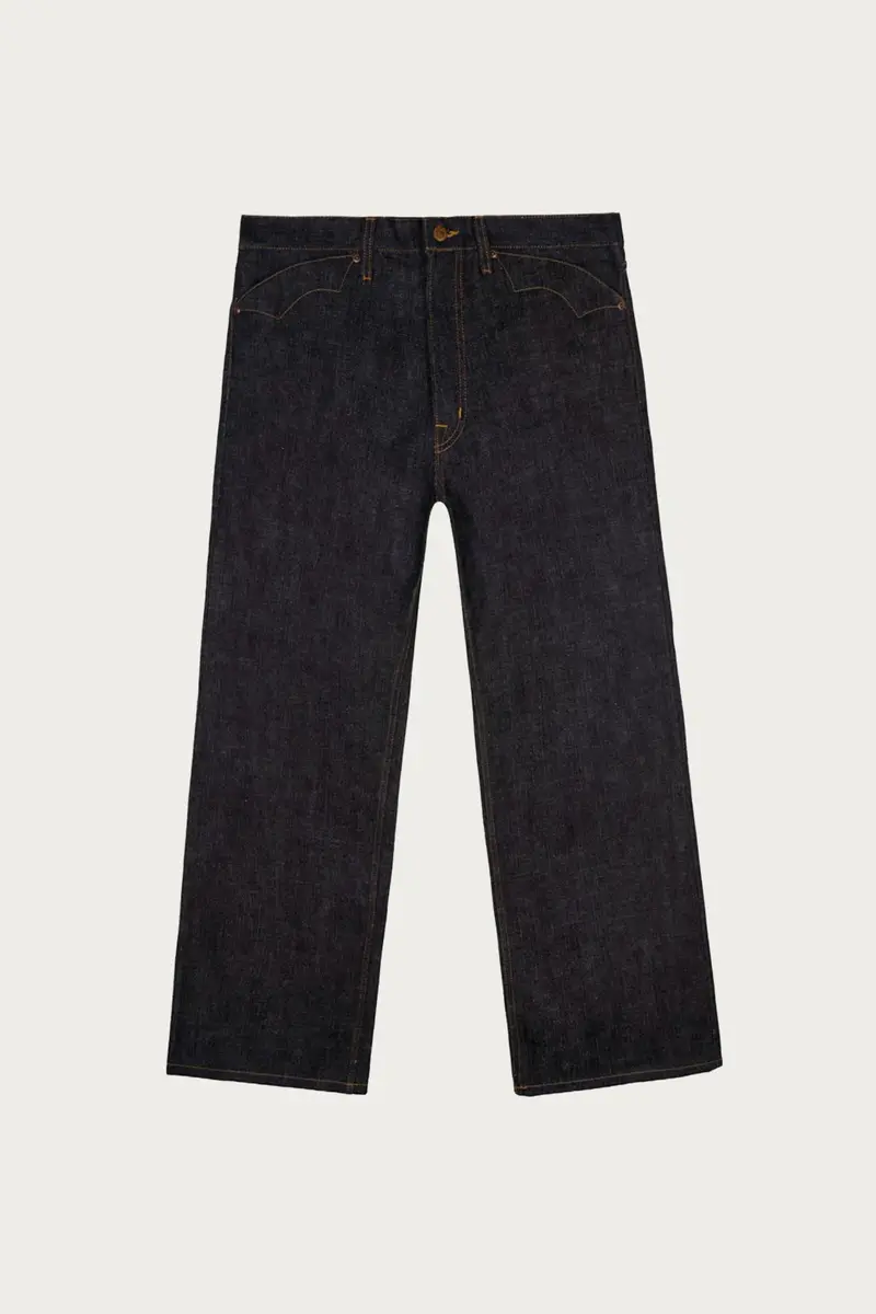 Indigo 15Oz Selvedge Denim Pant – Type 00 Cut 1