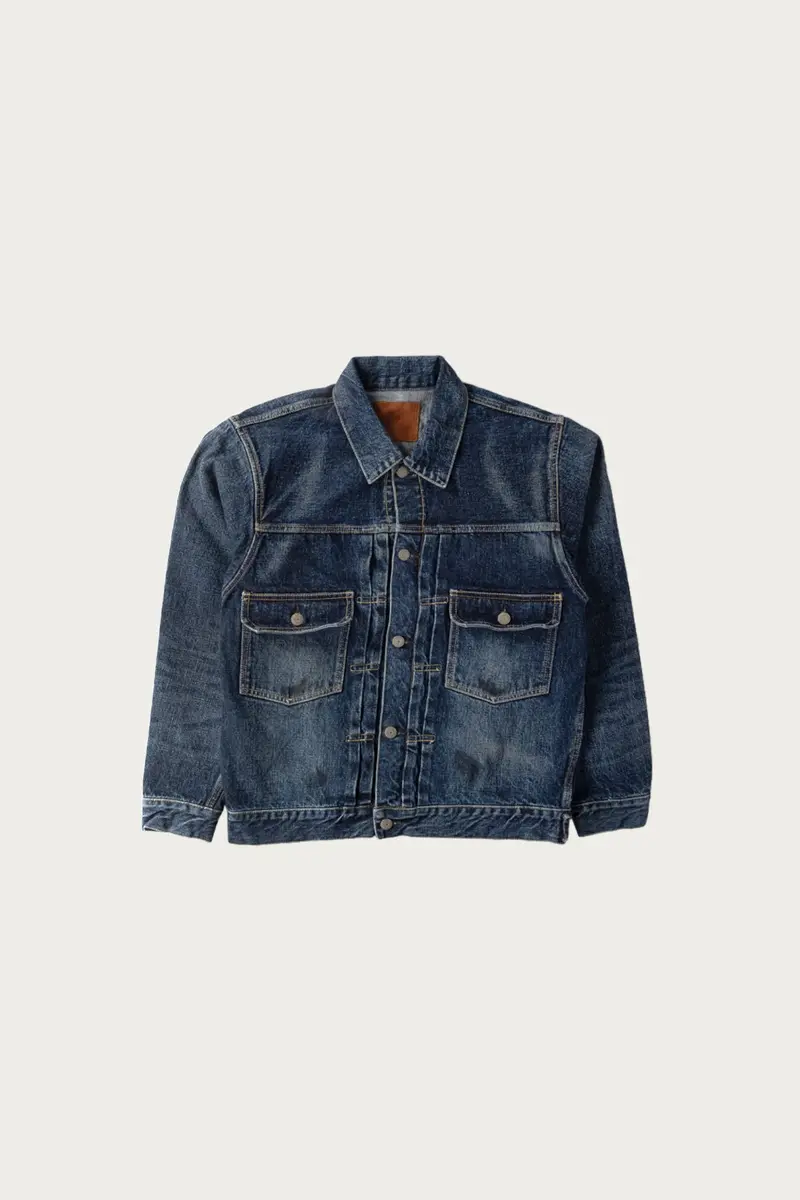 Indigo Blue "Fear Of The Dark" Type 2 Denim Jacket (2050–2021) 1