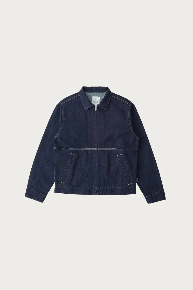 Indigo Japanese Slub Denim Jacket 1