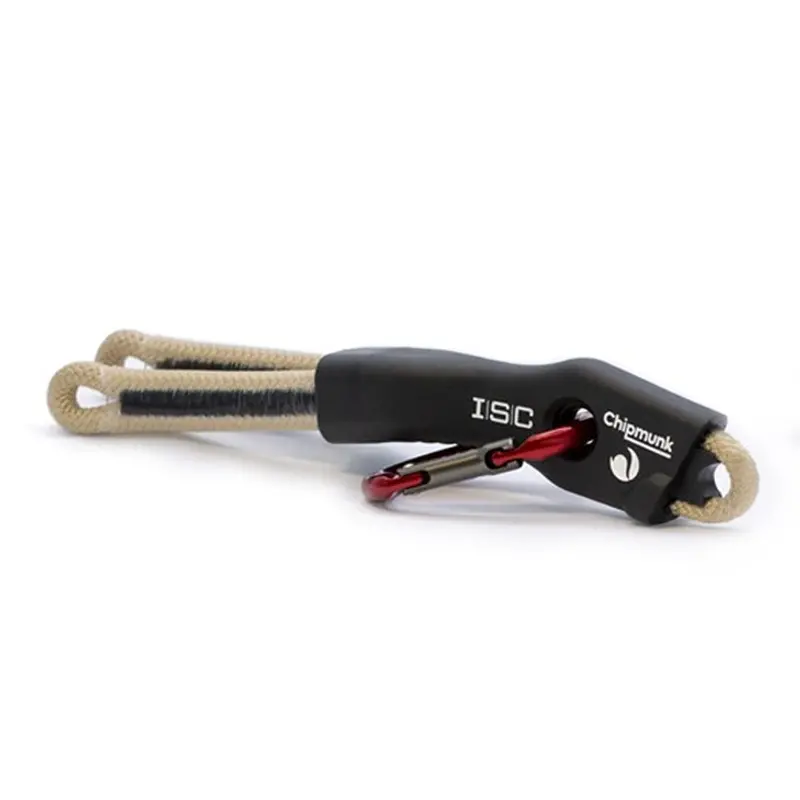 Isc Chipmunk Flex Adjustable Tether With Integrated Accessory Carabiner 1