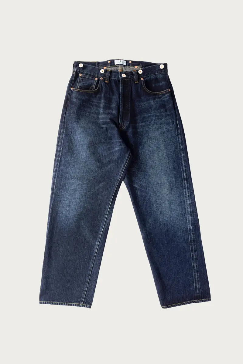 Island Denim Xx Jeans – Vintage-Washed Distressed Look 1