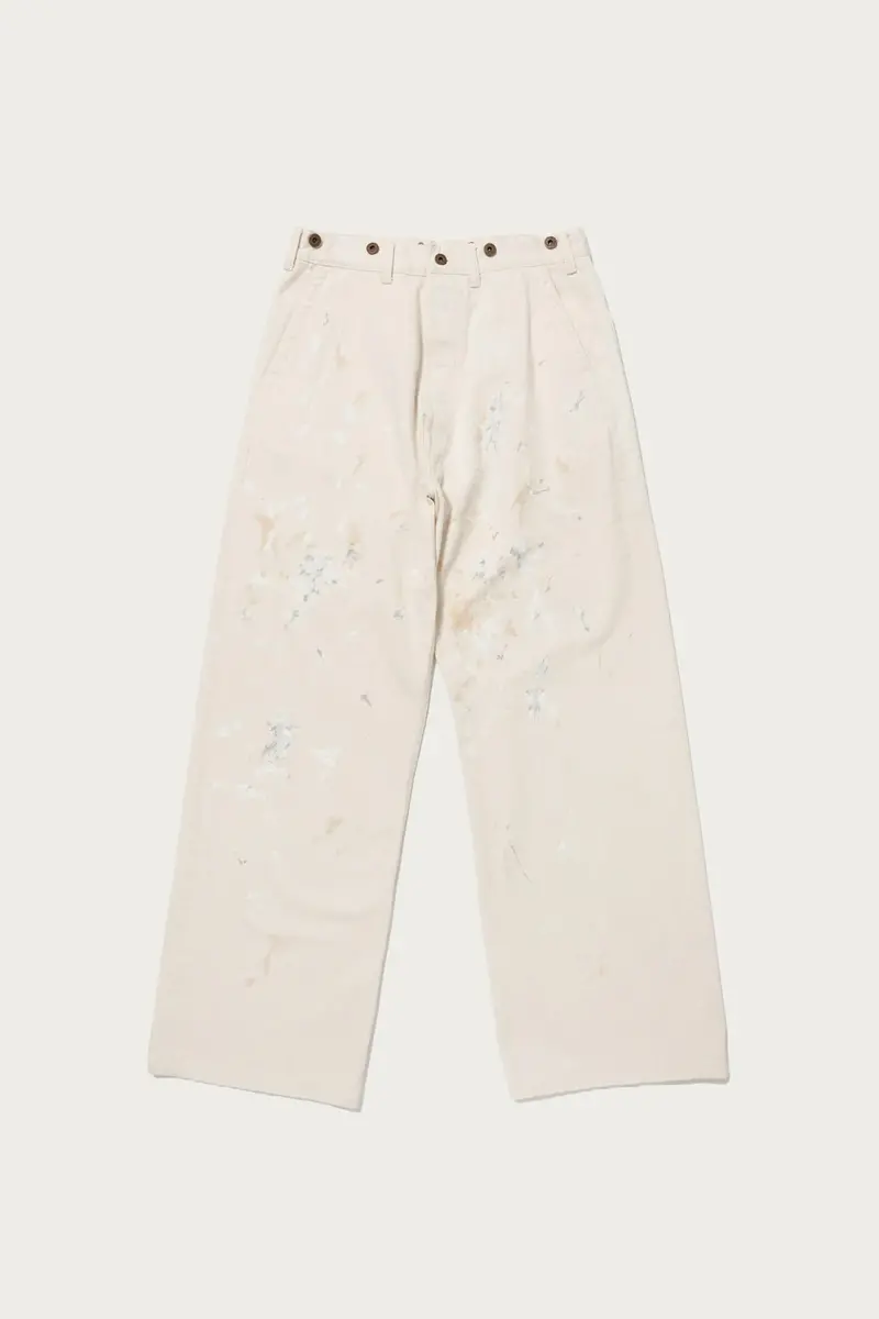 Ivory Paint Lot. 204 Engineer Trousers 1